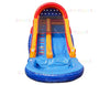 Image of 16 Feet Marble Blue Water Slide by Bouncer Depot