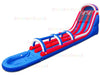 Image of 21'H Commercial Water Slide With Slip by Bouncer Depot