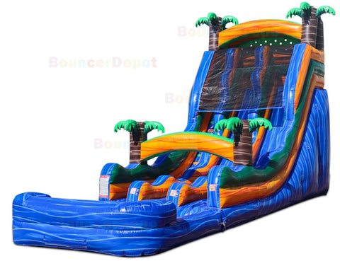20'H Marble Jewel Slide by Bouncer Depot