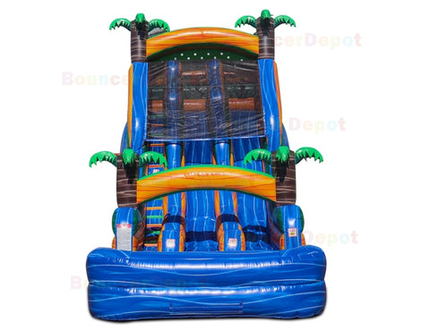 20'H Marble Jewel Slide by Bouncer Depot