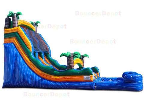 20'H Marble Jewel Slide by Bouncer Depot