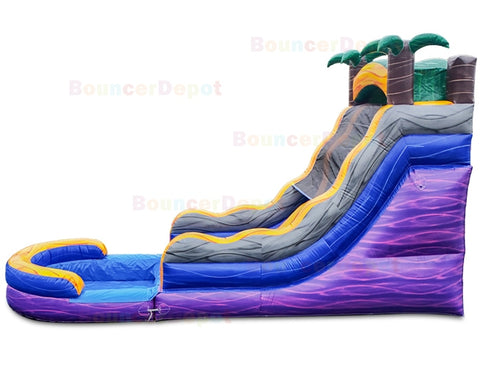 14'H Lava Tropical Slide by Bouncer Depot