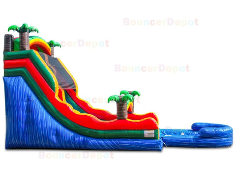 20 Feet Tropical Water Slide