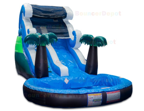 10'H Commercial Residential Water Slide by Bouncer Depot