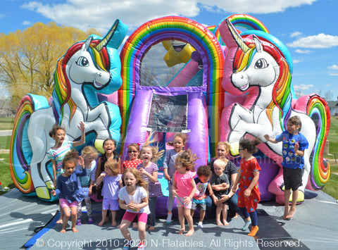 14'H Unicorn KidZone Wet/Dry Combo by Cutting Edge
