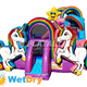 14'H Unicorn KidZone Wet/Dry Combo by Cutting Edge