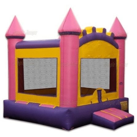 Jungle Jumps Inflatable Bouncers Pink & Purple Arch Castle by Jungle Jumps 781880289616 BH-1057-B Pink & Purple Arch Castle by Jungle Jumps SKU # BH-1057-B