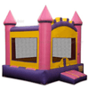 Image of Jungle Jumps Inflatable Bouncers Pink & Purple Arch Castle by Jungle Jumps 781880289616 BH-1057-B Pink & Purple Arch Castle by Jungle Jumps SKU # BH-1057-B