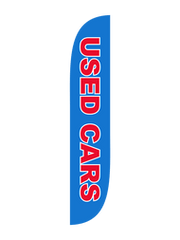 Used Cars Feather Flag