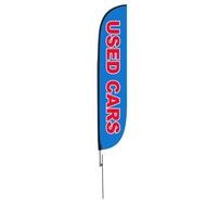 Used Cars Feather Flag