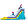 Image of 19'H Dual Lane Ice Cream Slide Wet n Dry