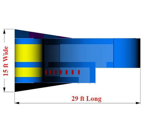 19'H Rapid Slide Wet n Dry