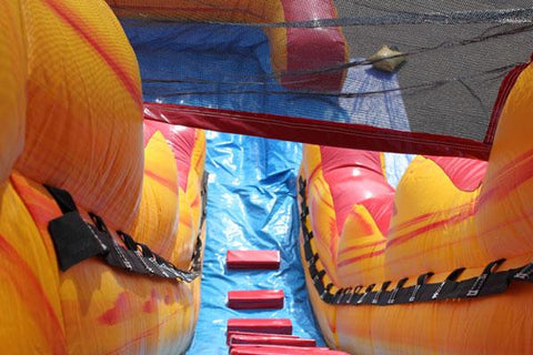 18'H Volcano Slide Wet n Dry