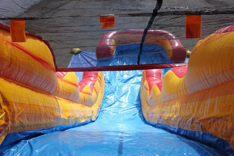18'H Volcano Slide Wet n Dry