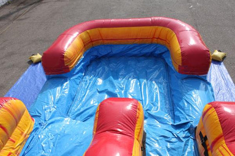 18'H Volcano Slide Wet n Dry