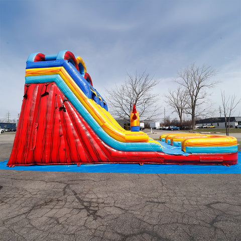 20'H Dual Lane Sunrise Slide Wet n Dry