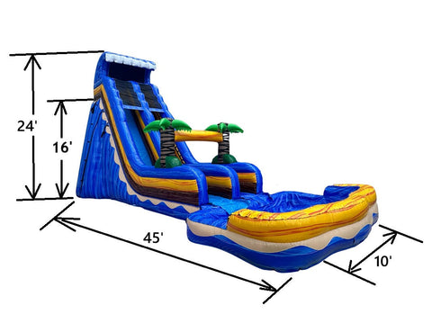 24'H Blue Wave Super Slide W n D