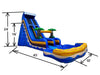 Image of 24'H Blue Wave Super Slide W n D