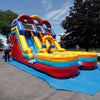 Image of 15'H Dual Lane Sunrise Slide Wet n Dry