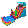 Image of 18'H Surf Slide with Removable Pool