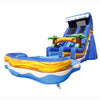 Image of 18'H Blue Wave Slide with Removable Pool