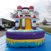 Image of 19'H Ice Cream Slide Wet n Dry with Removable Art Panel
