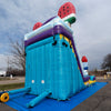 Image of 19'H Ice Cream Slide Wet n Dry with Removable Art Panel