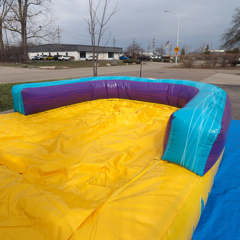 19'H Ice Cream Slide Wet n Dry with Removable Art Panel
