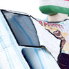 Image of 19'H Ice Cream Slide Wet n Dry with Removable Art Panel
