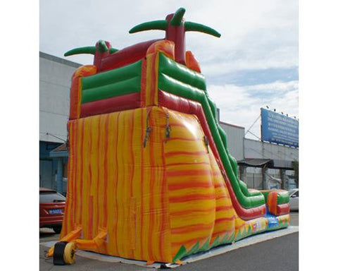 19'H Volcano Slide Wet n Dry