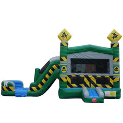 14' H 2-Lane Toxic Combo Wet N Dry by MoonWalk USA