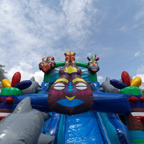 19'H Tiki Slide Wet n Dry