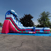 Image of 19'H Purple Slide with Removable Pool