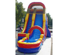 22'H Rainbow Screamer Slide by MoonWalk USA