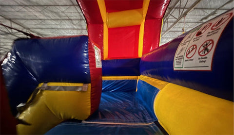 26'H Screamer Slide with Slip n Splash