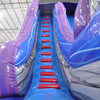 Image of 22'H 2-Lane Purple Screamer Slide w/ Slip n Splash