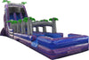 Image of 22'H 2-Lane Purple Screamer Slide w/ Slip n Splash