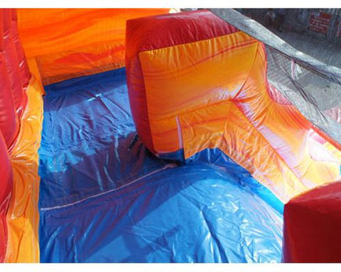 19'H 2-Lane Volcano Slide W n D