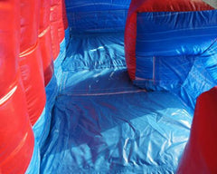 19'H 2-Lane Tsunami Slide Wet N Dry by MoonWalk USA