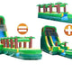 22'H Palm Tree Screamer Slide with Slip N Slide by MoonWalk USA