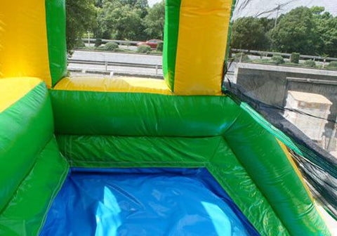 18'H Palm Tree Screamer Slide w/ Slip n Splash