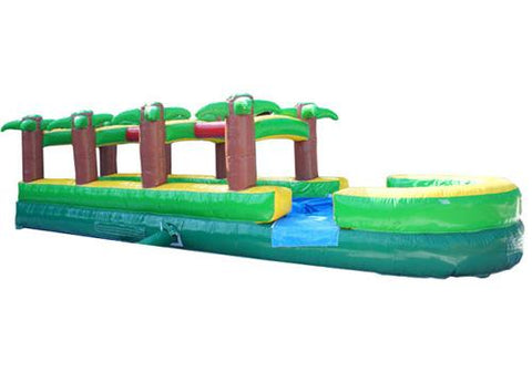 22'H Palm Tree Screamer Slide w/ Slip n Splash