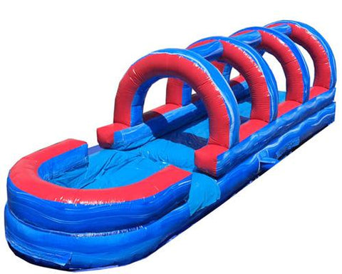 18'H Tsunami Screamer Slide w/ Slip n Splash