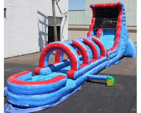 22'H Tsunami Screamer Slide w/ Slip n Splash