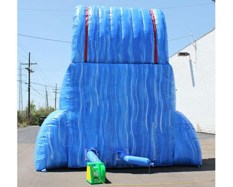 18'H Tsunami Screamer Slide w/ Slip n Splash