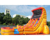 Image of 19'H 2-Lane Volcano Screamer Slide W/ Slip N Splash by MoonWalk USA