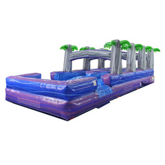 Dual Lane Purple Slip n Splash w/ Pool