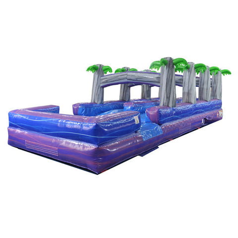 Dual Lane Purple Slip n Splash w/ Pool