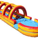 8'H Dual Lane Volcano Slip N Slide W/ Pool by MoonWalk USA
