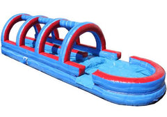 Dual Lane Tsunami Slip n Splash w/ Pool